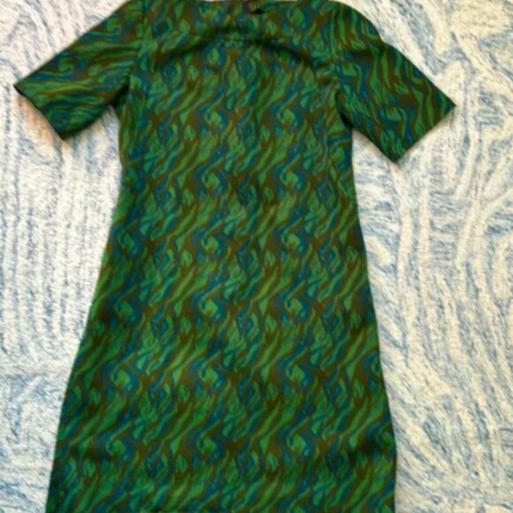 1960s vintage handmade mod shift dress, medium - Picture 1 of 3